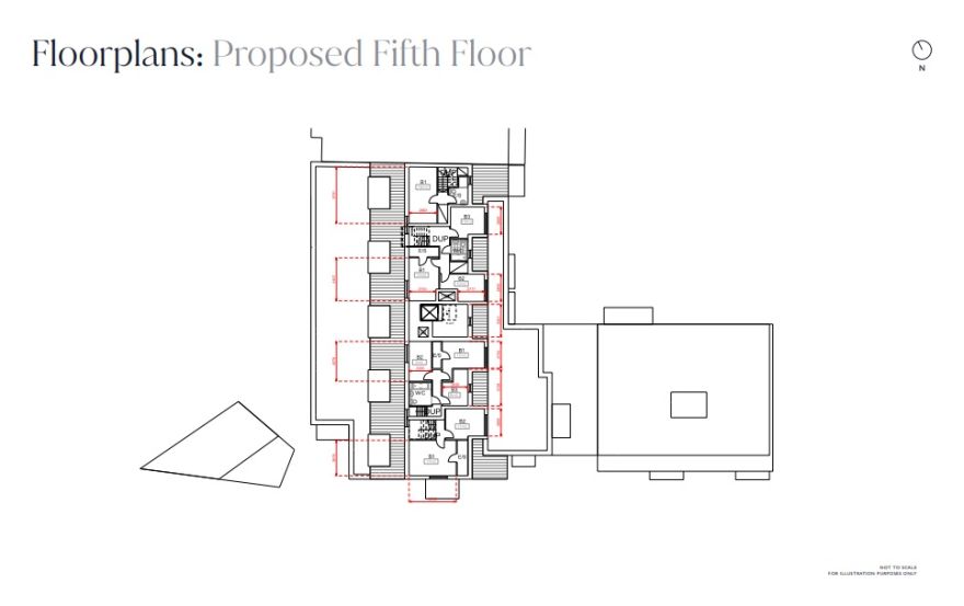 Site plan – Walm Lane
