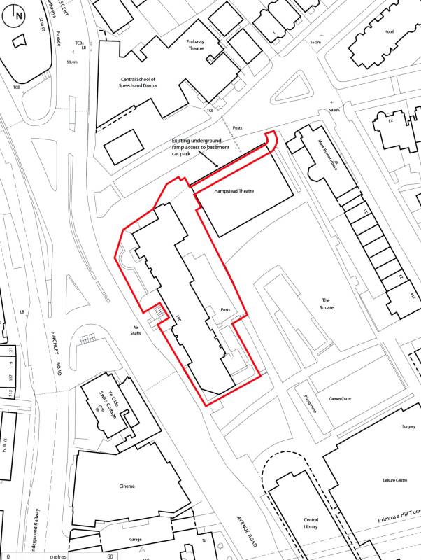 Site plan 100 Avenue Road#