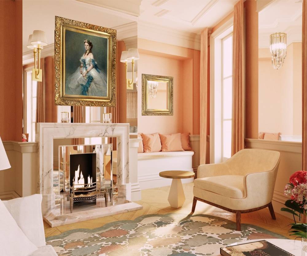 Interior design – Waldorf Astoria London Admiralty Arch#