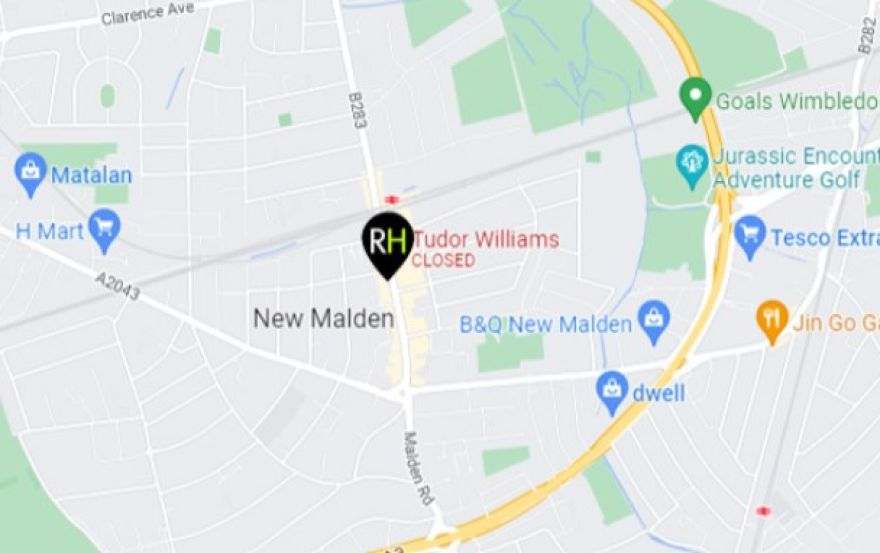 Site plan – Tudor Williams New Malden