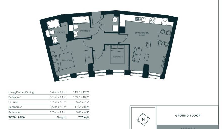 Plans Equinox at One One Six Cockfosters