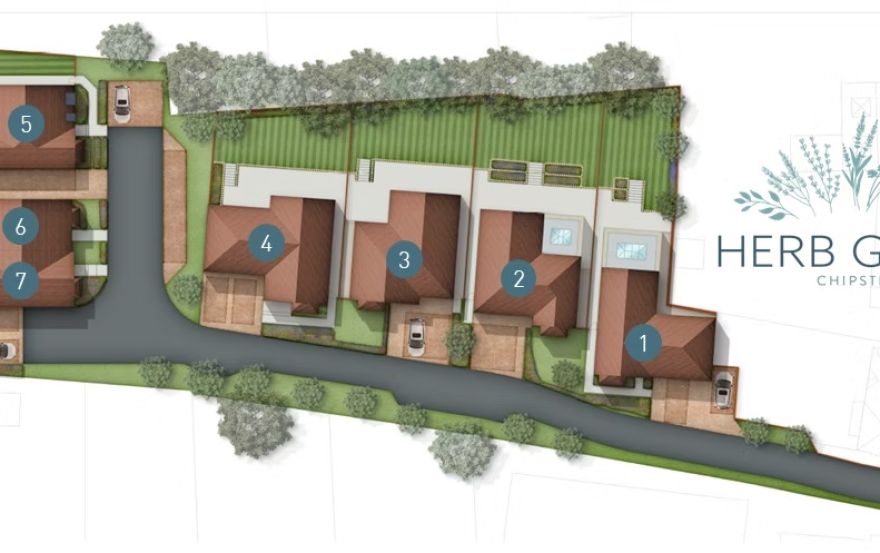 Site plan – Herb Grove