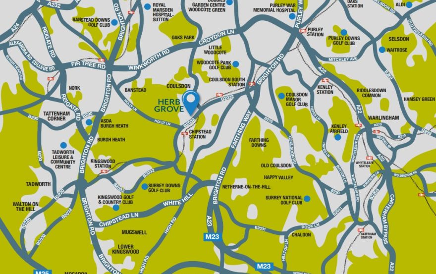 Site plan – Herb Grove