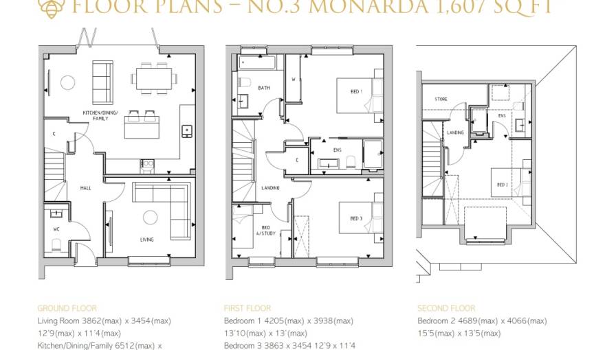 Plans Queenbee Gardens