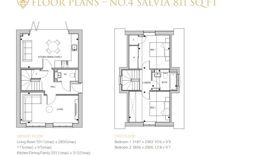 Plans Queenbee Gardens