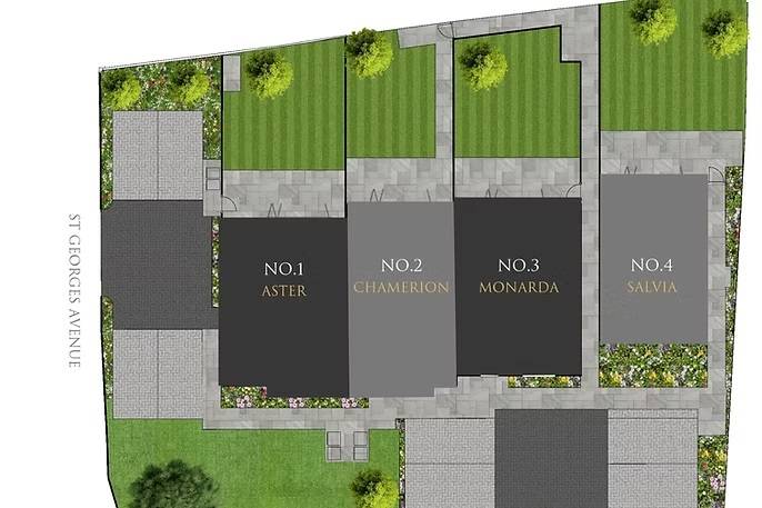 Site plan Queenbee Gardens#
