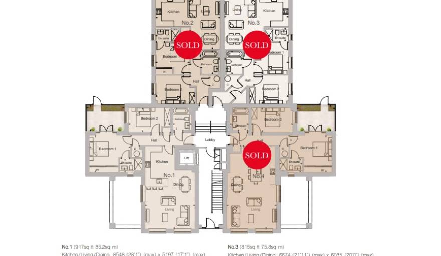 Plans The Residence