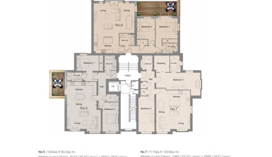 Plans The Residence