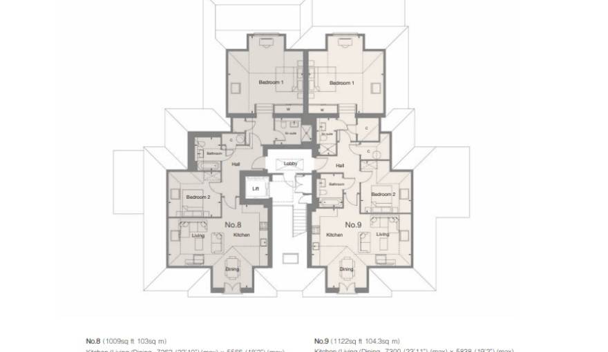 Plans The Residence