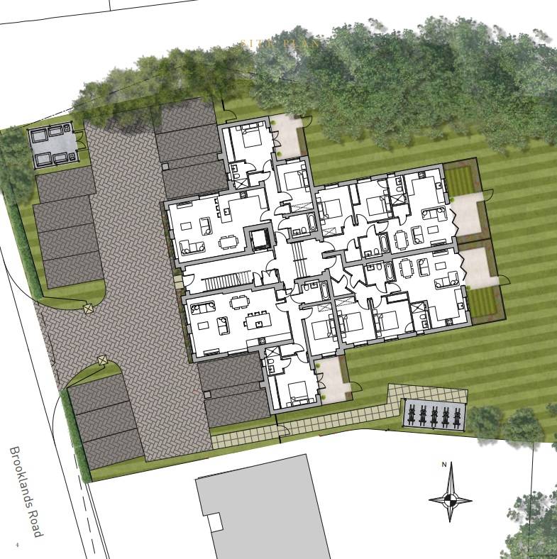Site plan The Residence#