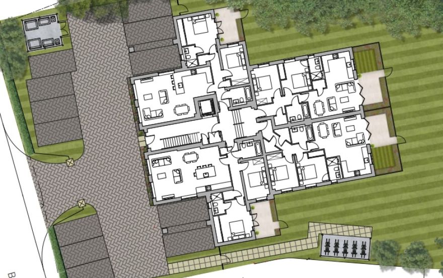 Site plan – The Residence