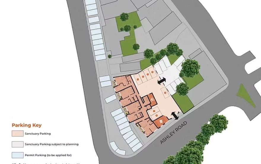 Site plan – Sanctuary