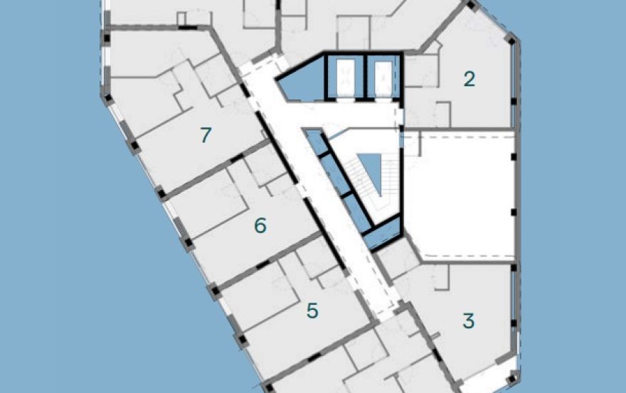 Site plan – Ferry Island North
