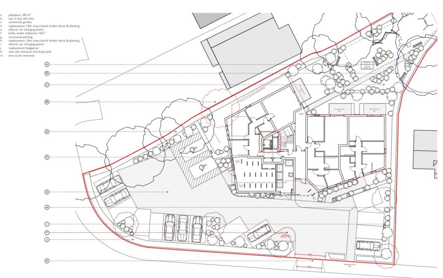Site plan – 1 Smitham Bottom Lane