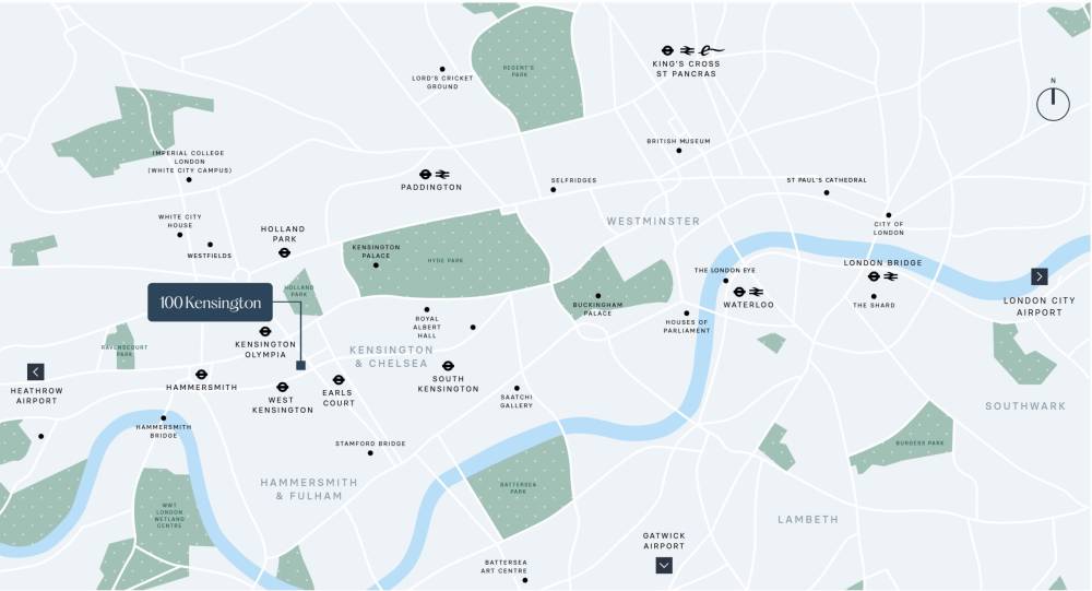 Site plan 100 Kensington#