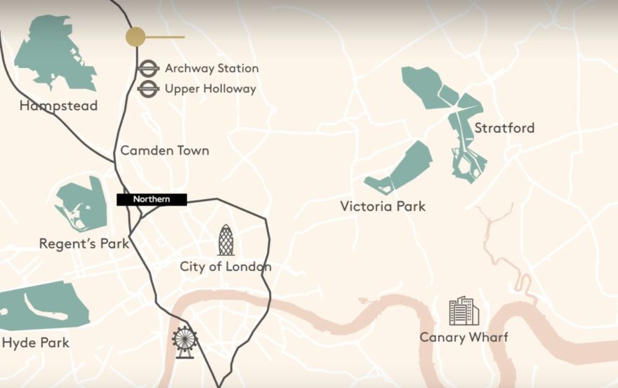 Site plan – Archway Campus