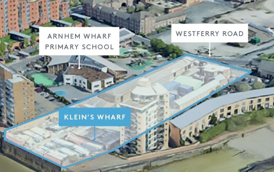 Site plan – Klein's Wharf