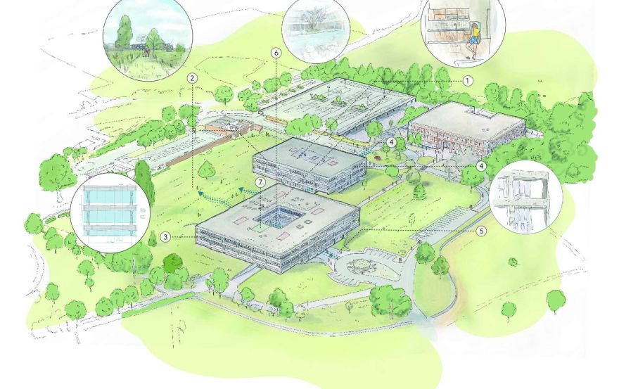 Site plan – Hayes Park