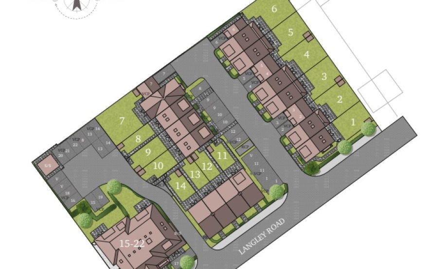 Site plan – Ashcroft Place