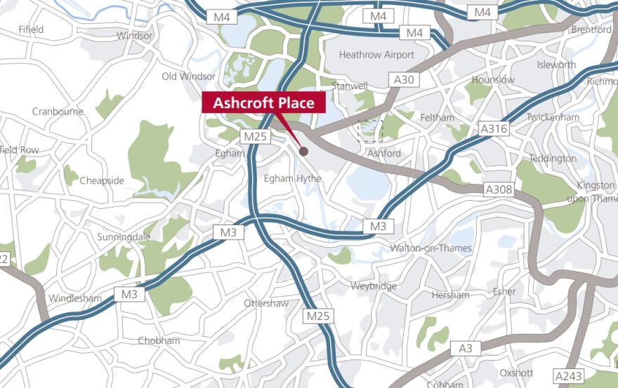 Site plan – Ashcroft Place