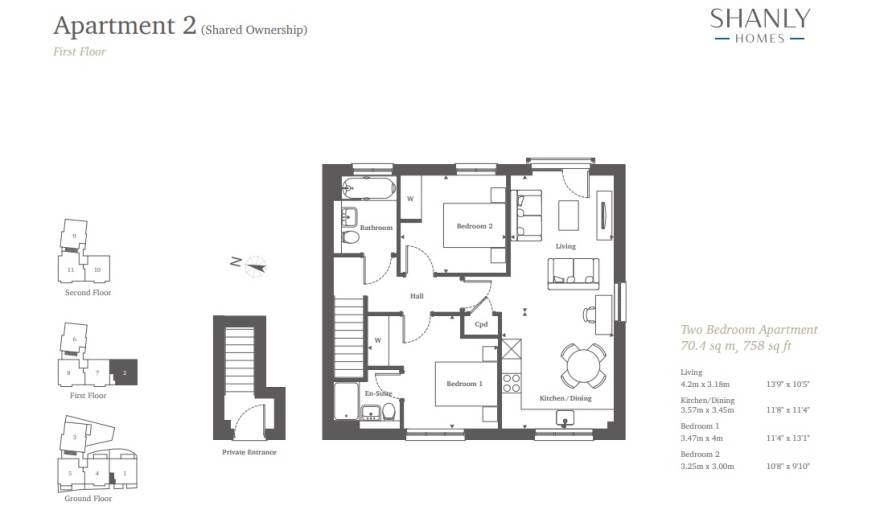 Plans Moorfield Mews