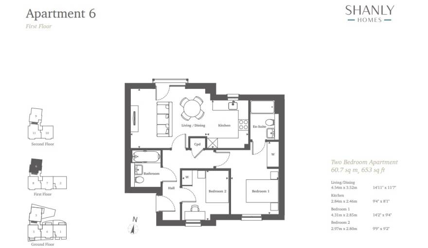 Plans Moorfield Mews