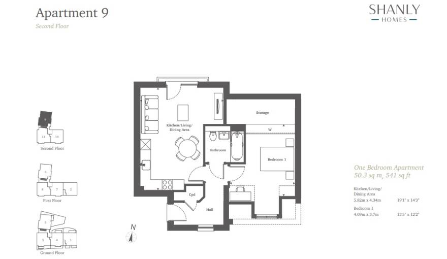 Plans Moorfield Mews