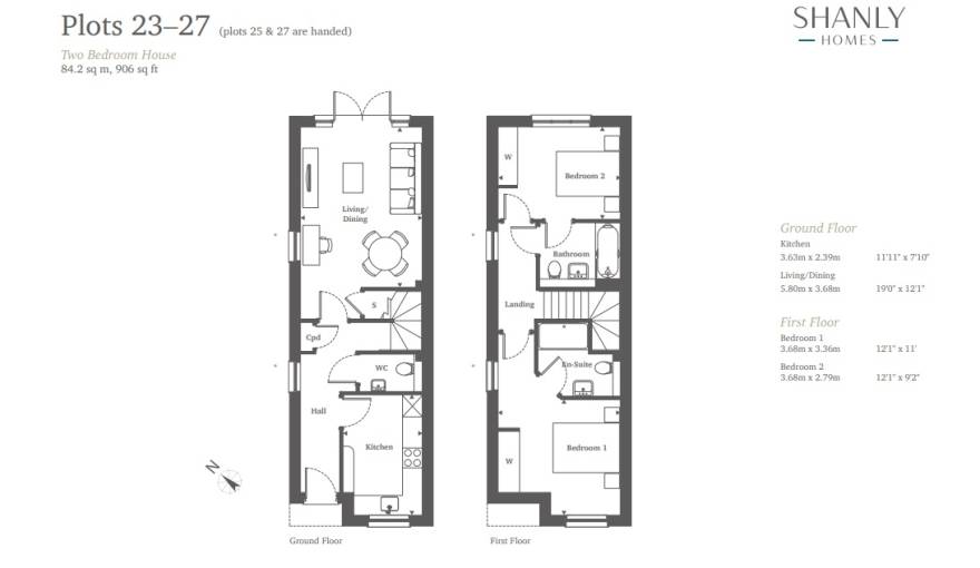 Plans Moorfield Mews