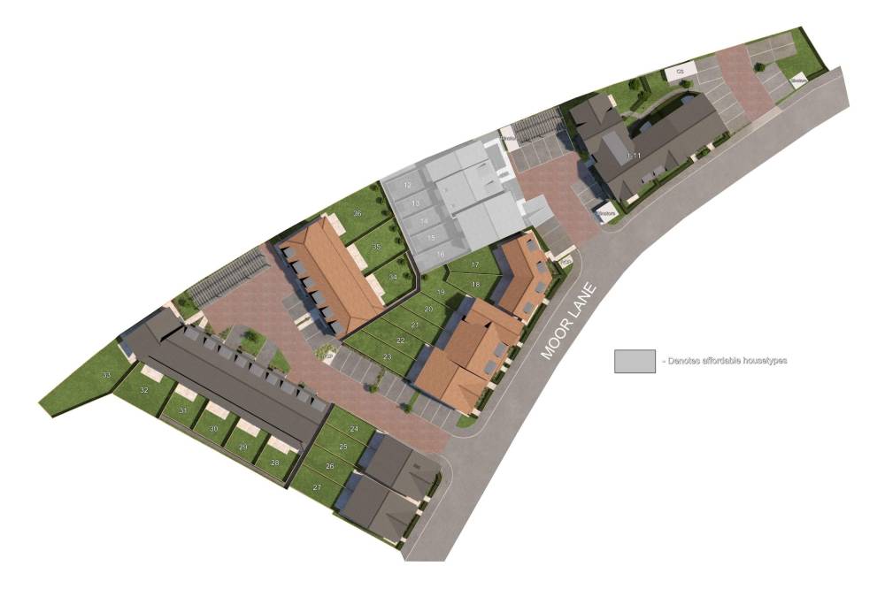 Site plan Moorfield Mews#