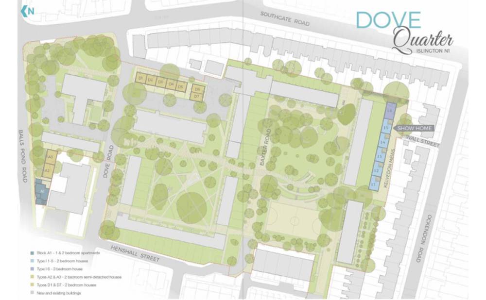 Site plan Dove Quarter#