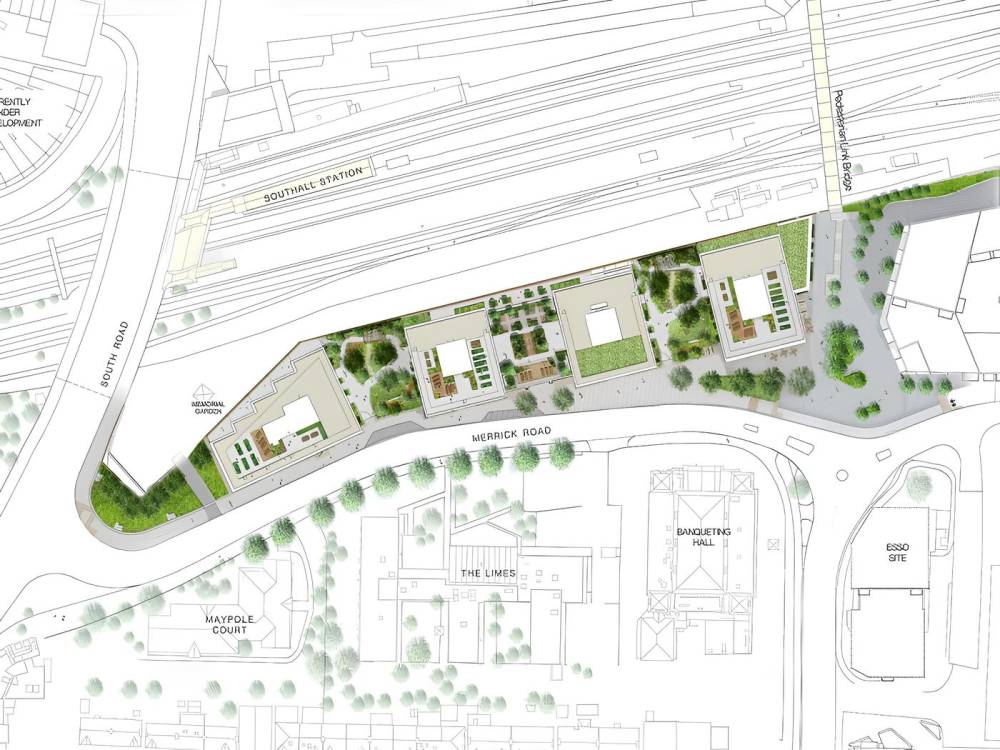Site plan Merrick Place#