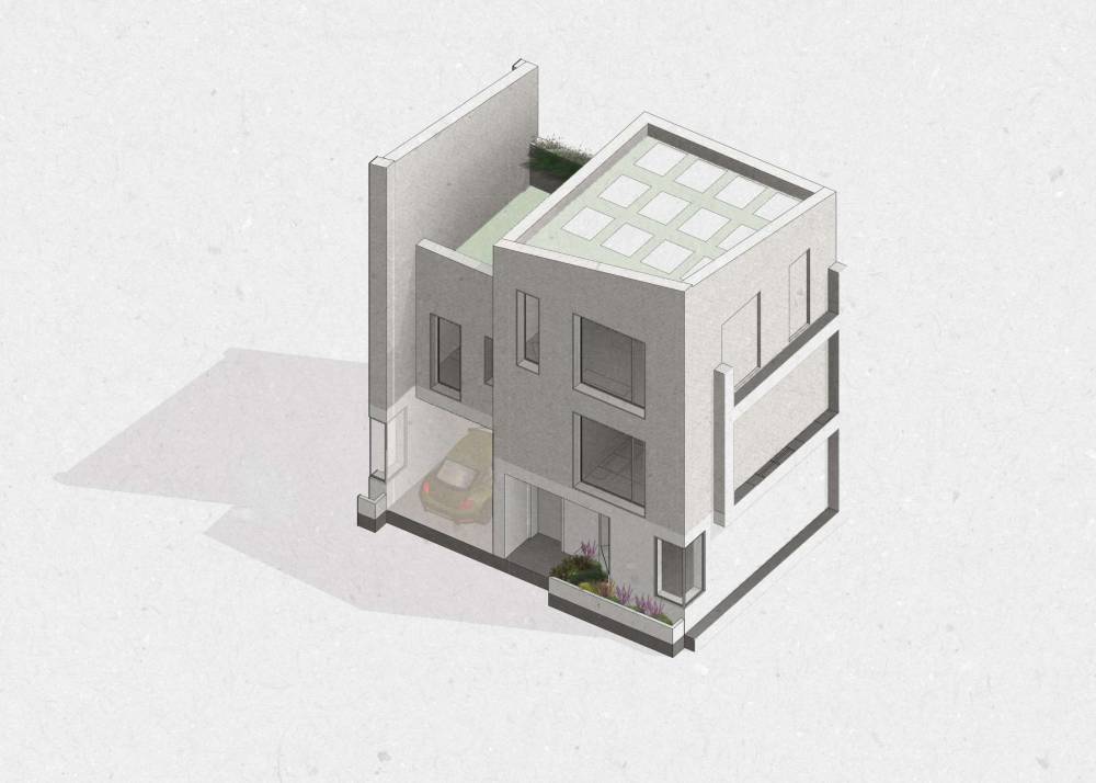 Site plan Powys Mews#