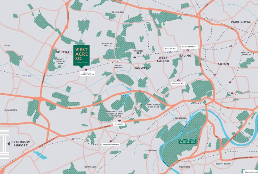 Site plan West Acre Square#