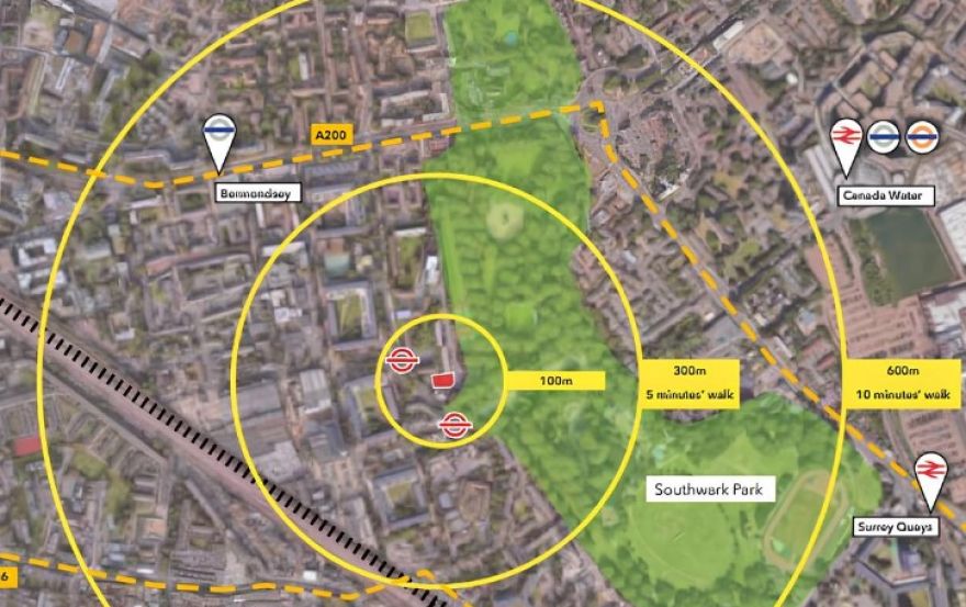 Site plan – Slippers Place