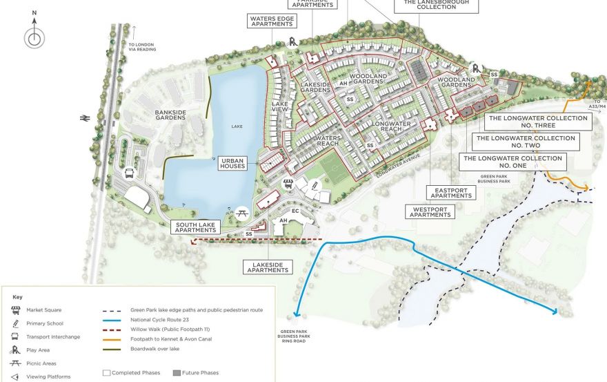 Site plan – Green Park Village