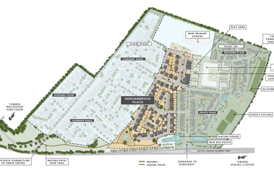 Site plan – Highcroft
