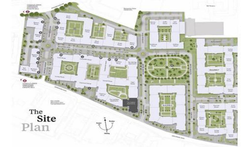 Site plan Beaufort Park#