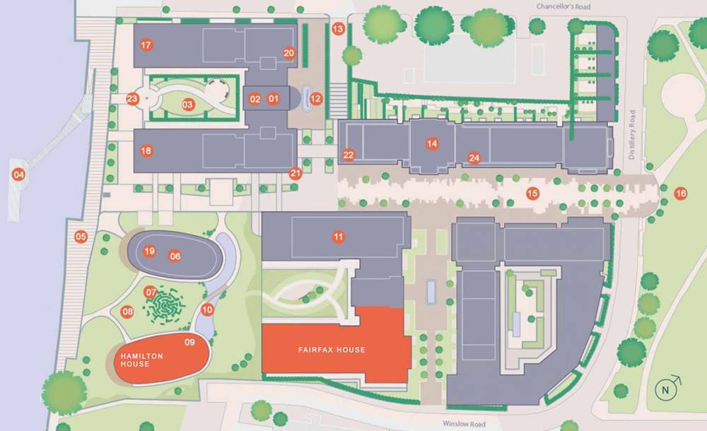 Site plan Fulham Reach#