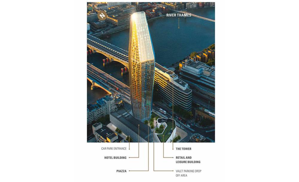 Site plan One Blackfriars#