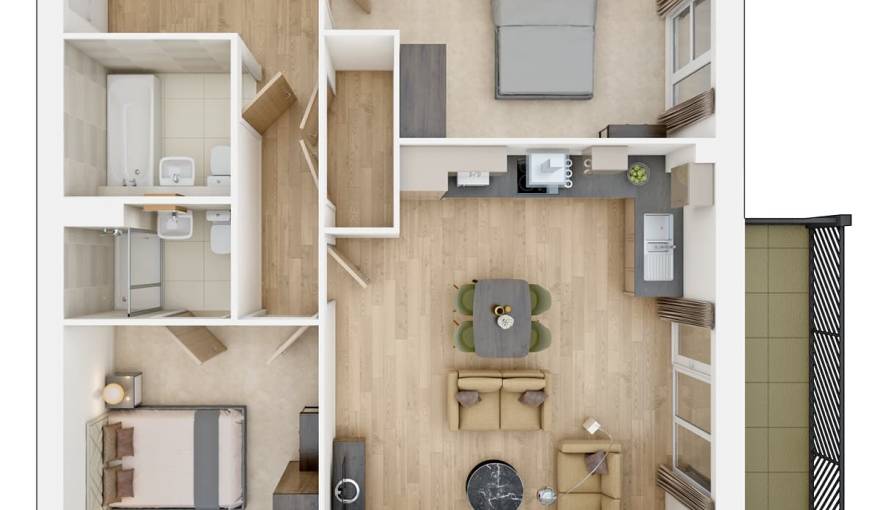 Plans Little Furze Place
