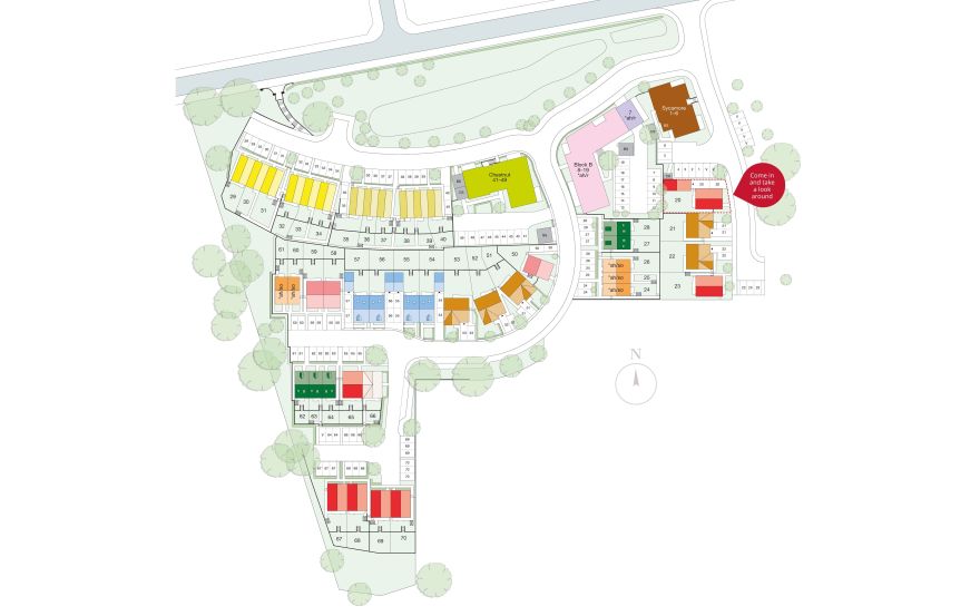 Site plan – Little Furze Place