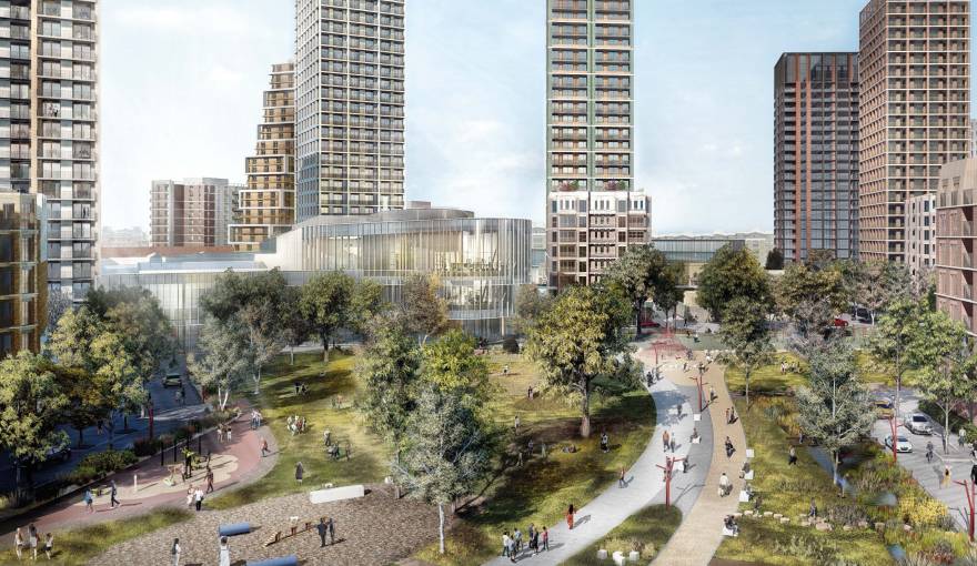 Winstanley and York Road Apartments in Battersea, SW11 London