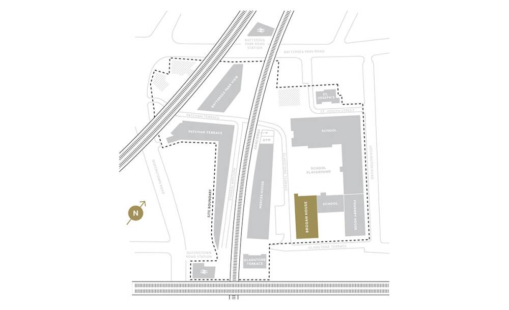 Site plan Battersea Exchange#