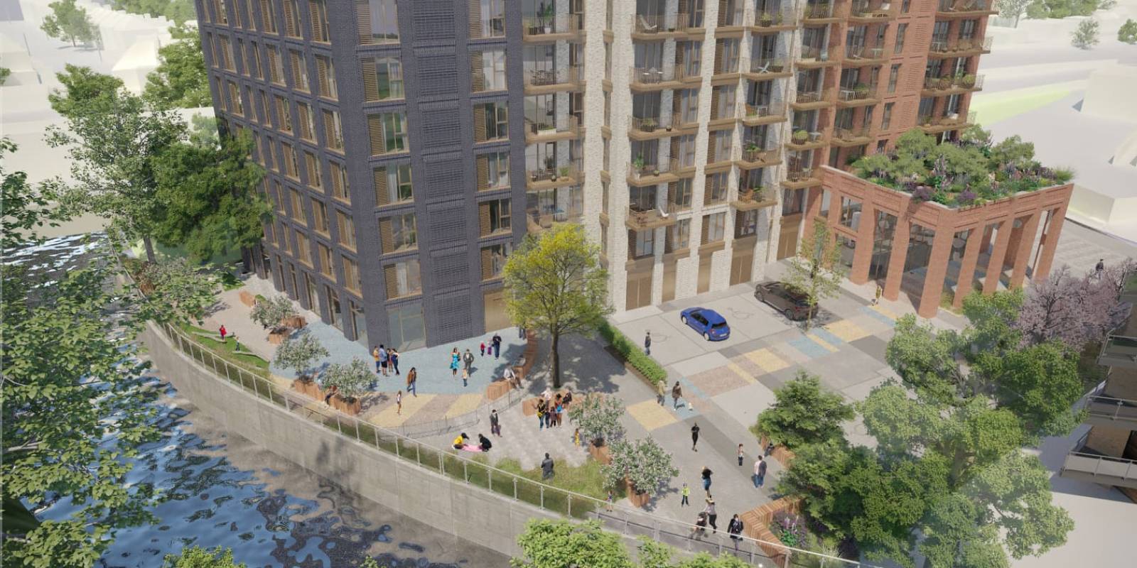 Gallery for Mill Road Car Park, London