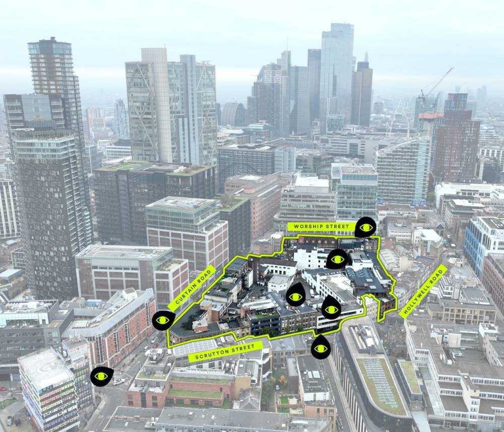 Site plan Shoreditch Works#