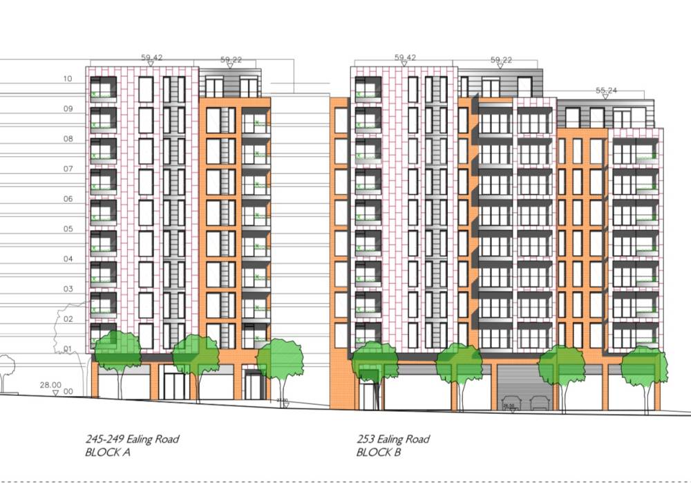 Site plan 249-253 Ealing Road#