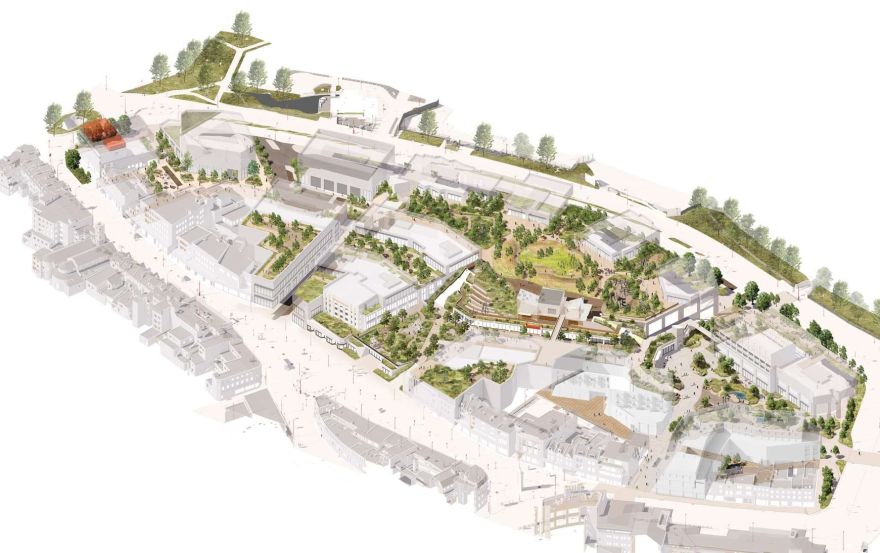 Site plan – Lewisham Shopping Centre