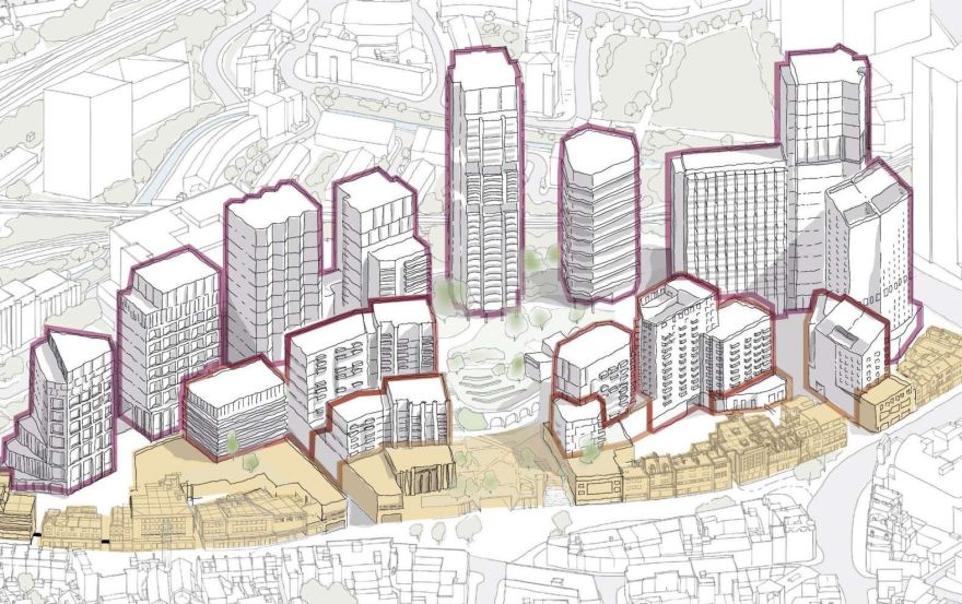 Site plan – Lewisham Shopping Centre