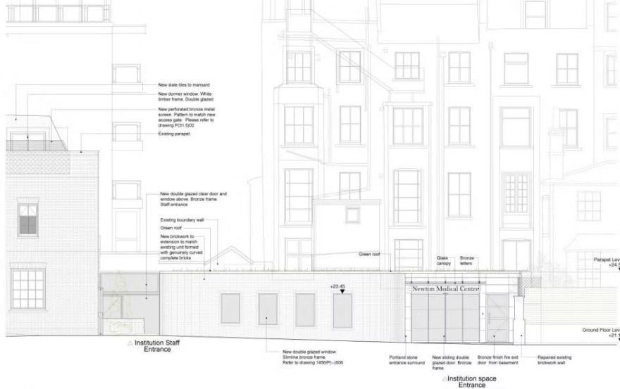 Site plan – Newton Road