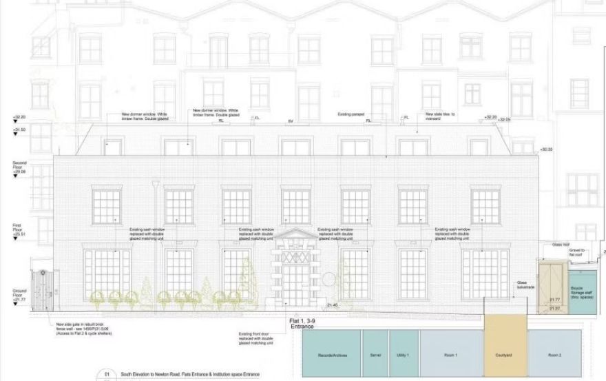 Site plan – Newton Road